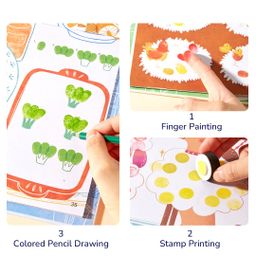 Mideer Creative Finger Paint Kit - City Wander