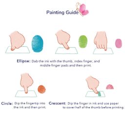 Mideer Creative Finger Paint Kit - City Wander
