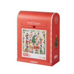 Mideer Christmas Puzzle Gift Box (120pcs)