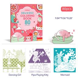 Mideer Colouring Book - Bubble Party (80pages)