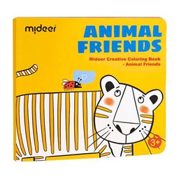 Mideer Colouring Book - Animal Friends (40 pages)