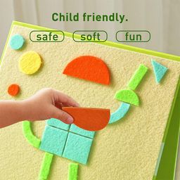 Mideer Geometric Felt Activity Set (157pcs)