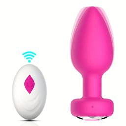 PLUG ANAL VIBRATORIO A CONTROL REMOTO 