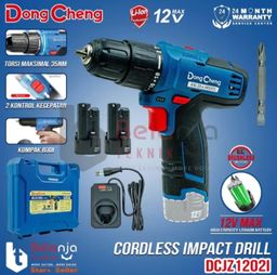 Dong Cheng DCJZ1202i E 12V Bor Cordless Impack Driil 10mm