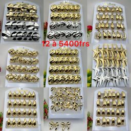 Boucles d’oreilles du quotidien