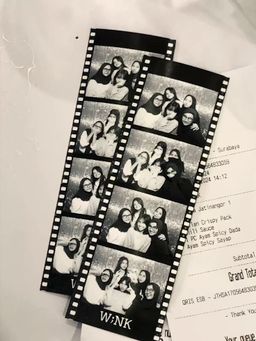 Photobooth Strips - Set Of 5