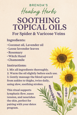 Soothing Oil- Spider & Varicose Veins 