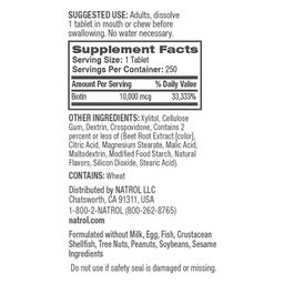 Natrol Biotin 10,000mcg