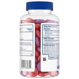 TUMS Antacid Chewy Bites Assorted Berries, 108 Chewable Tablets