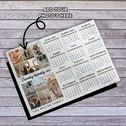 Personalised Magnetic A3 Calendar 
