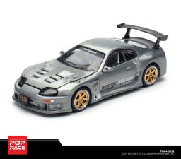 POP RACE MODEL 1/64 VDX X GT300 SUPRA TOP SECRET - RAW (HONG KONG TOY CAR SALON)