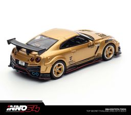 INNO MODEL 1/64 SKYLINE GT-R (R35) TOP SECRET THAILAND - GOLD TDE25 EDITION