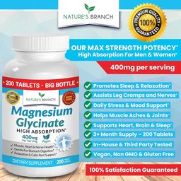 Magnesium Glycinate 400 mg