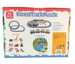 Forest Train Track Puzzle