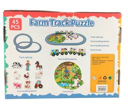Farm Train Track Puzzle