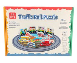 Transport Train Track Puzzle