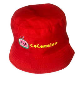 Red Cocomelon Bucket Hat