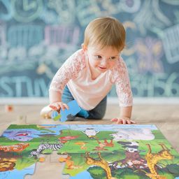 Jumbo floor puzzle - Animals (35pcs)