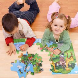 Jumbo floor puzzle - Animals (35pcs)