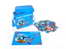 Jumbo shaped floor puzzle - Dinosaurs (108pcs) 