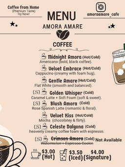 A’mora A’mare COFFEE