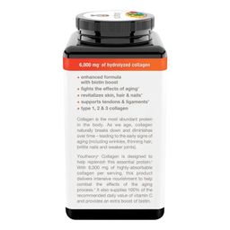 Youtheory Collagen - Plus Biotin, 390 Tablets