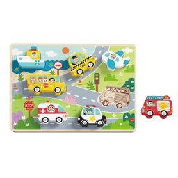 Tooky Chunky Puzzle - Transport