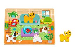 hi Pando Chunky Puzzle - Pets