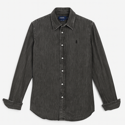 Camisa denim gris oscuro Polo Ralph Lauren - Size 6