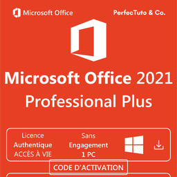 Microsoft Office 2021 Professional Plus pour PC