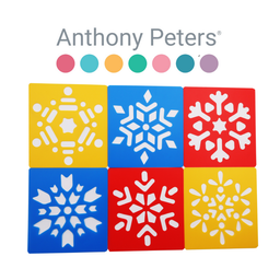 Stencils - Snowflake (6 pack)