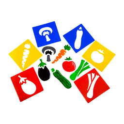 Stencils - Vegetables (6 pack)