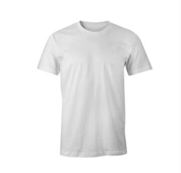Polyester White T-shirt - Set Of 2