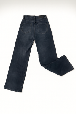 Jeans Stradivarius azul oscuro corte recto - Size 34