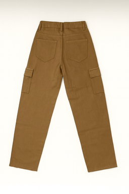 Pantalón cargo beige camel - Size Petite XS