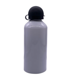 600ml White Aluminium Water Bottle