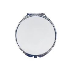 Silver Compact Mirror
