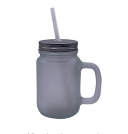 Frosted Mason Jar