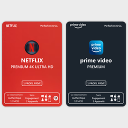 NETFLIX + prime video