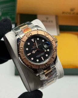 שעון יד רולקס לגברים 40 מ״מ – רמת 1:1 מאסטר, מנגנון אוטומטי שווייצרי, כולל קופסה וניירות מקוריים