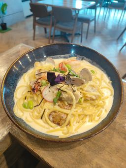 P5.Creamy Seafood Pasta 海鲜奶油意面