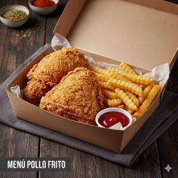 MENÚ POLLO FRITO