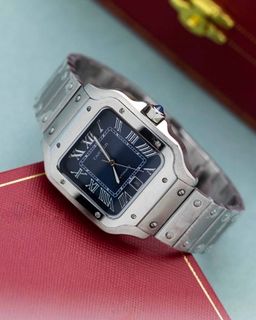 שעון יד קרטייה לגברים 45 מ״מ – רמת 1:1 מאסטר, מנגנון אוטומטי שווייצרי, כולל קופסה וניירות מקוריים