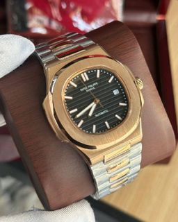 שעון יד פטק פיליפ לגברים 41 מ״מ – רמת 1:1 מאסטר, מנגנון אוטומטי שווייצרי, כולל קופסה וניירות מקוריים