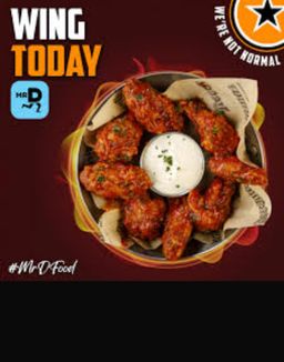 16 peri peri wings + frites 