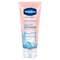 VASELINE HIJAB RADIANT GLUTA VITAMIN COOLING BODY SERUM 180ml فازلين سيروم الجسم المنعش حجاب رايدنت بالفيتامينات والجلوتا