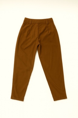 Pantalón formal marrón entallado - Size XS/S