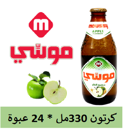 MOUSSY APPLE BTL 24*330ML