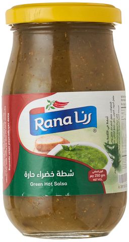 RANA GREEN HOT SAUCE 12*250ML