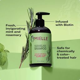 Mielle Organics - Rosemary Mint Hair Strengthening Biotin Shampoo